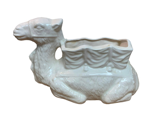 Decor Vintage Camel Ceramic Planter