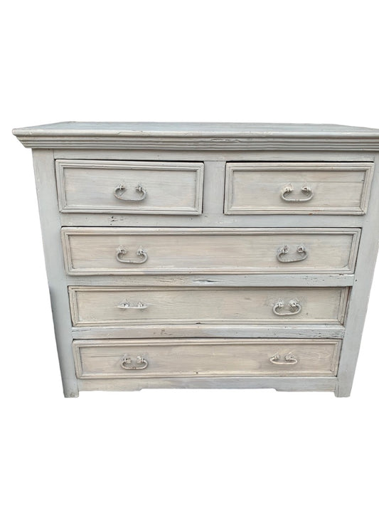 Vintage Dresser Console With Drawers